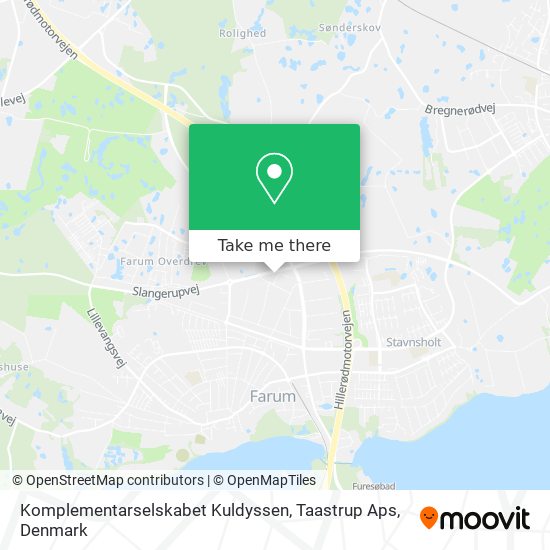 Komplementarselskabet Kuldyssen, Taastrup Aps map