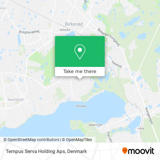 Tempus Serva Holding Aps map