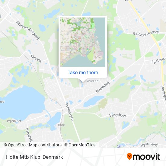 Holte Mtb Klub map