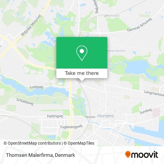 Thomsen Malerfirma map