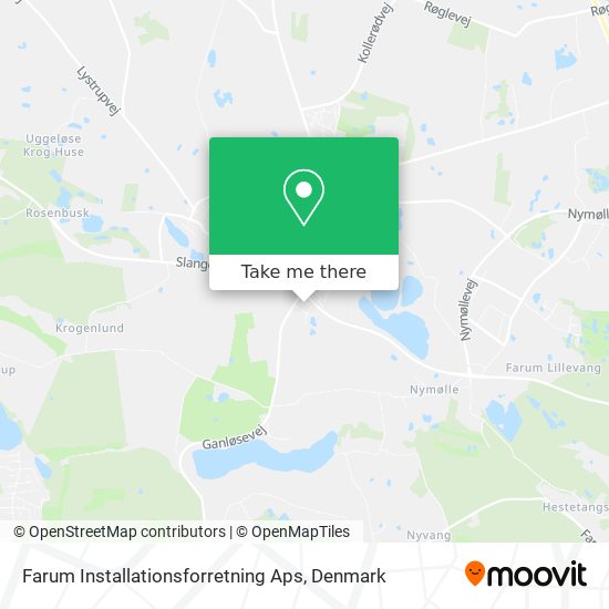 Farum Installationsforretning Aps map
