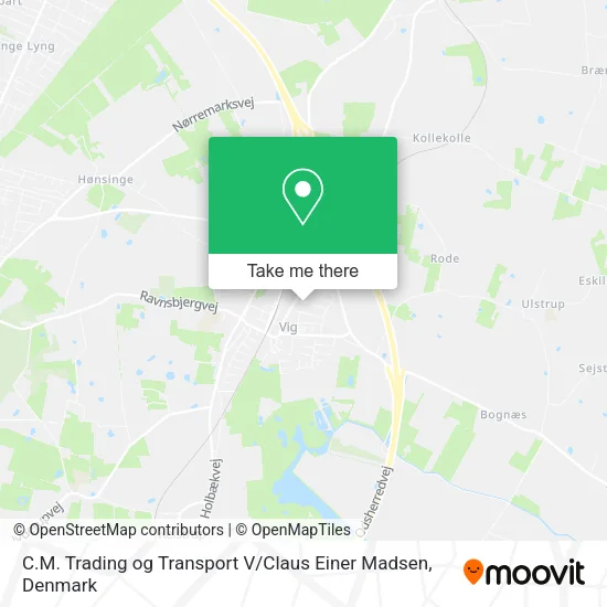 C.M. Trading og Transport V / Claus Einer Madsen map