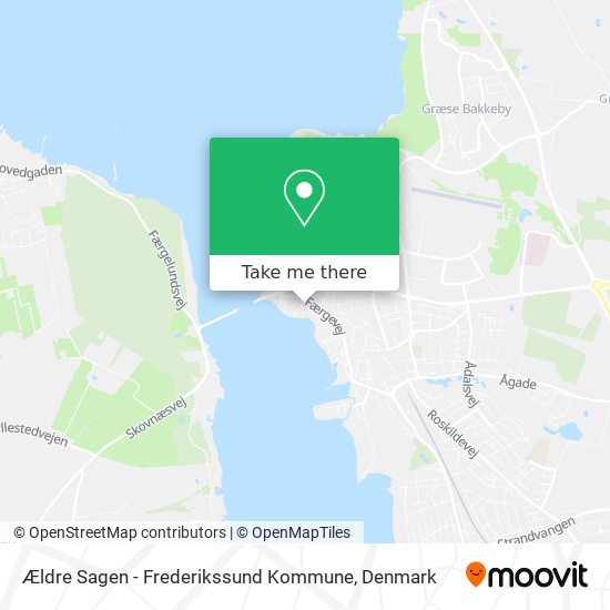 Ældre Sagen - Frederikssund Kommune map