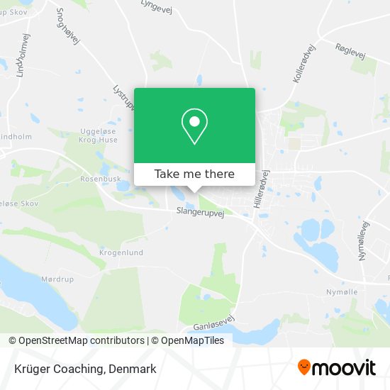 Krüger Coaching map