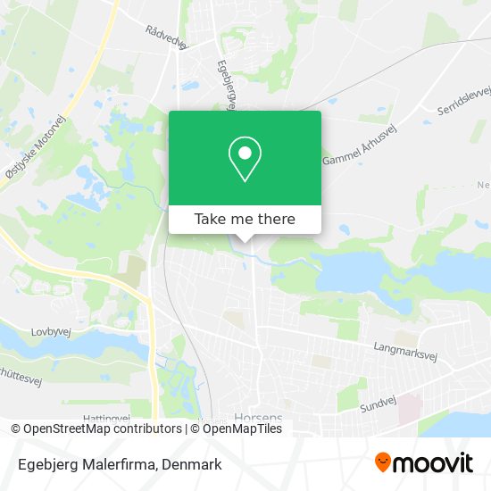 Egebjerg Malerfirma map