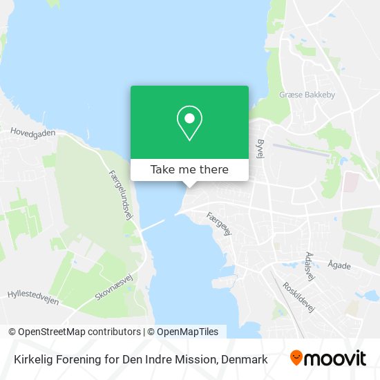 Kirkelig Forening for Den Indre Mission map