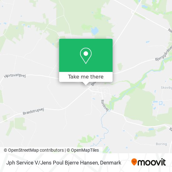 Jph Service V / Jens Poul Bjerre Hansen map