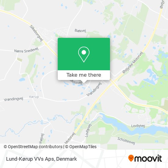 Lund-Kørup VVs Aps map