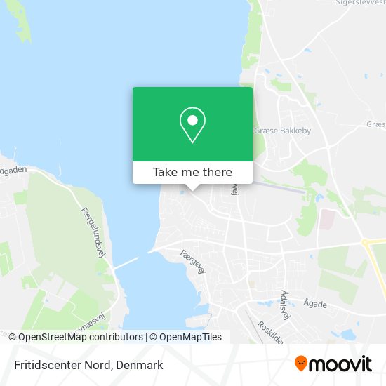 Fritidscenter Nord map