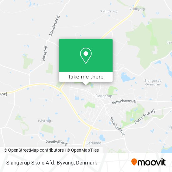 Slangerup Skole Afd. Byvang map