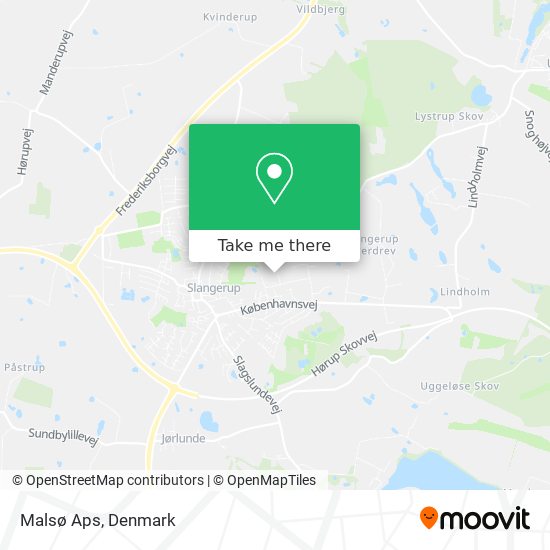 Malsø Aps map