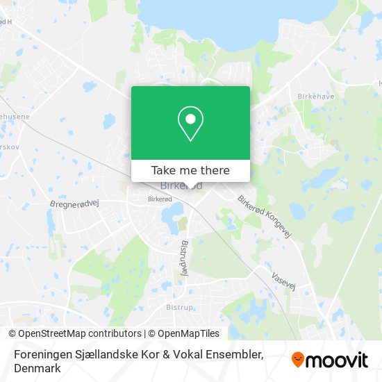 Foreningen Sjællandske Kor & Vokal Ensembler map