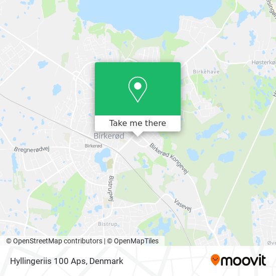Hyllingeriis 100 Aps map