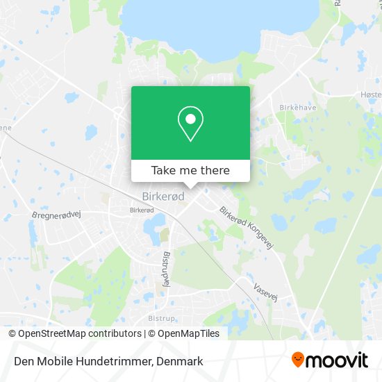Den Mobile Hundetrimmer map