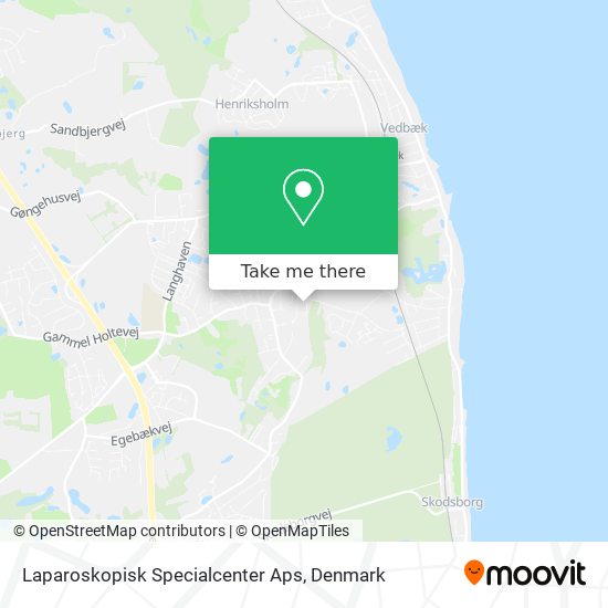 Laparoskopisk Specialcenter Aps map