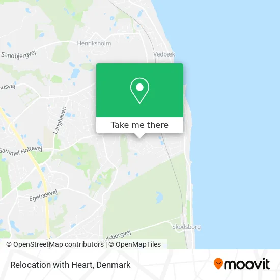 Relocation with Heart map