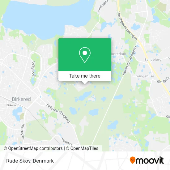 Rude Skov map