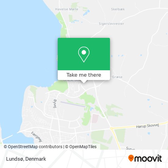 Lundsø map