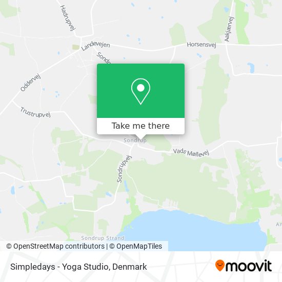 Simpledays - Yoga Studio map