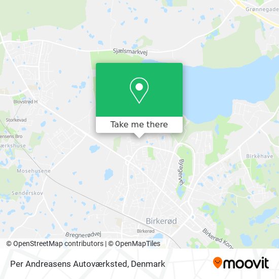 Per Andreasens Autoværksted map