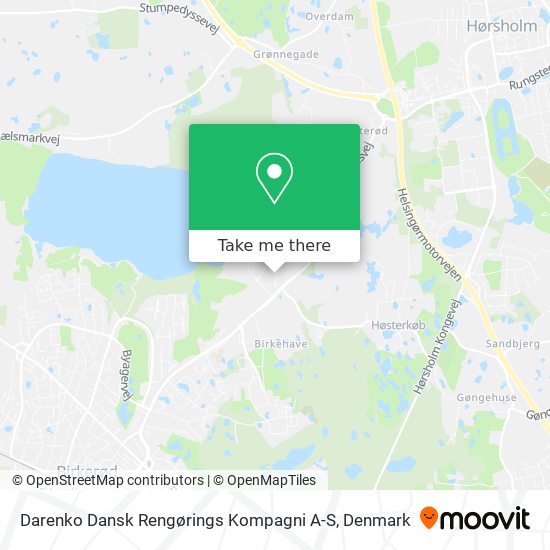 Darenko Dansk Rengørings Kompagni A-S map