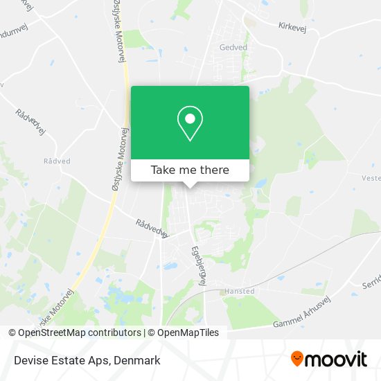 Devise Estate Aps map