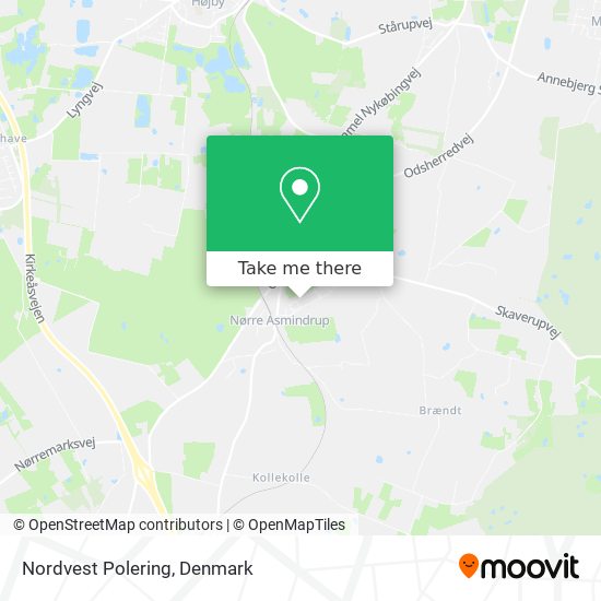 Nordvest Polering map