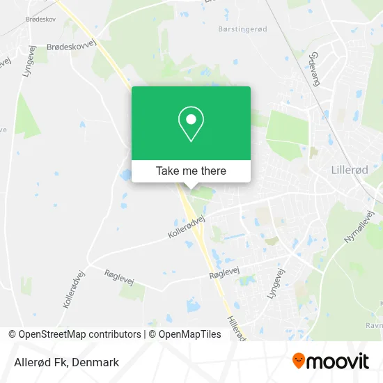 Allerød Fk map