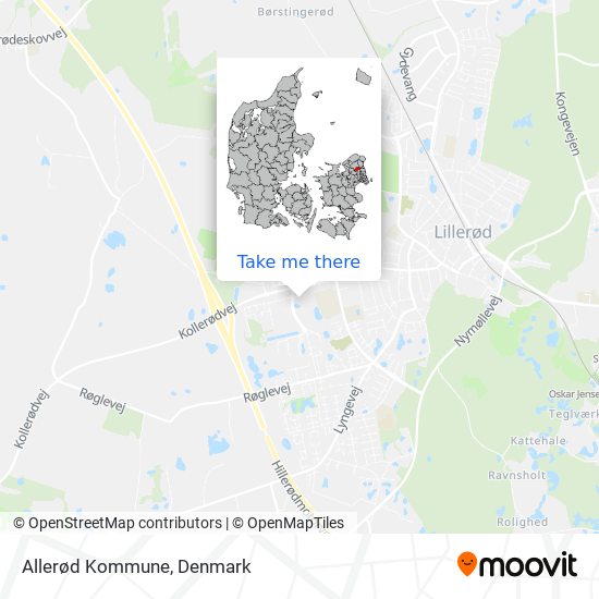 Allerød Kommune map