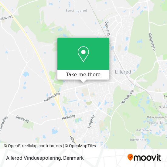 Allerød Vinduespolering map