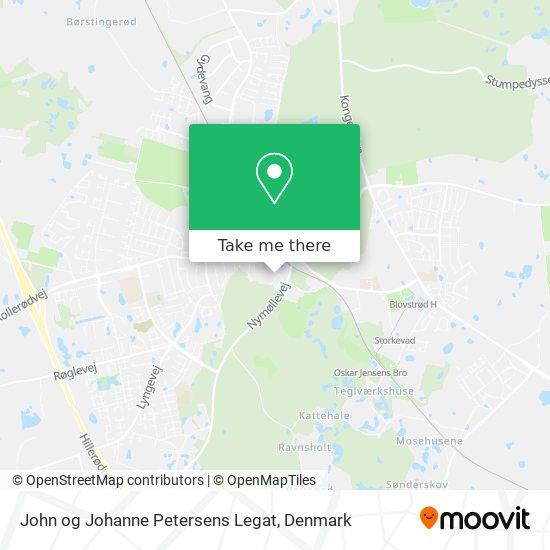 John og Johanne Petersens Legat map