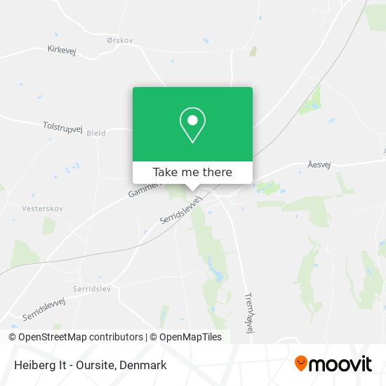 Heiberg It - Oursite map