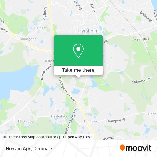 Novvac Aps map