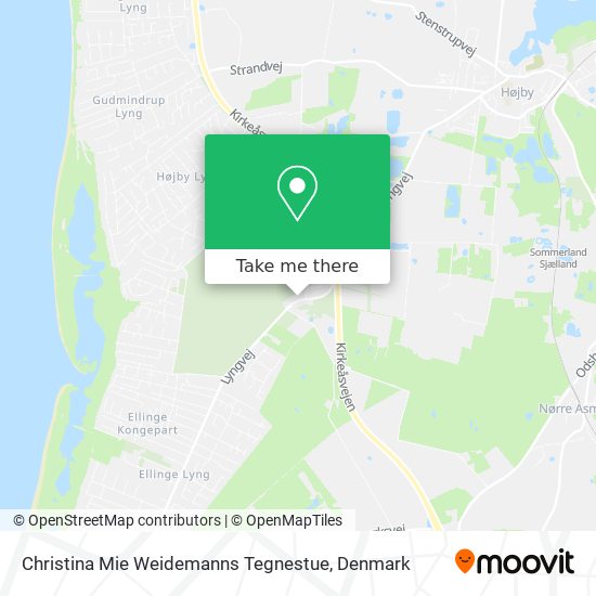 Christina Mie Weidemanns Tegnestue map