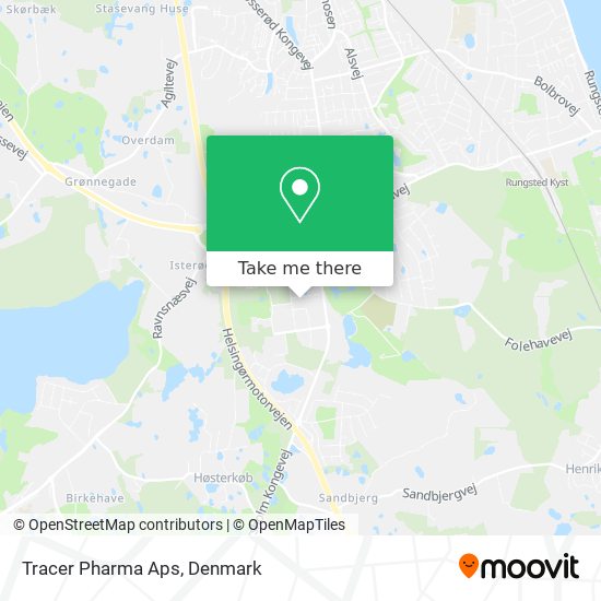 Tracer Pharma Aps map