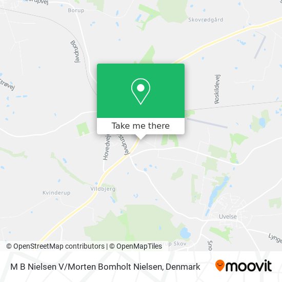 M B Nielsen V / Morten Bomholt Nielsen map