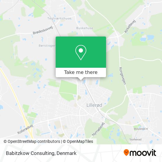 Babitzkow Consulting map