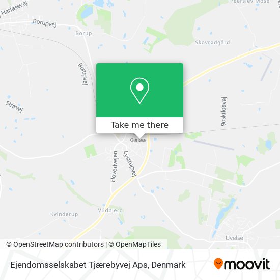 Ejendomsselskabet Tjærebyvej Aps map