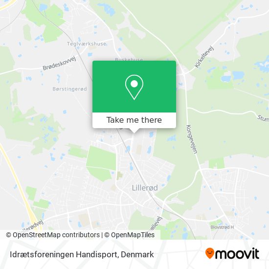 Idrætsforeningen Handisport map