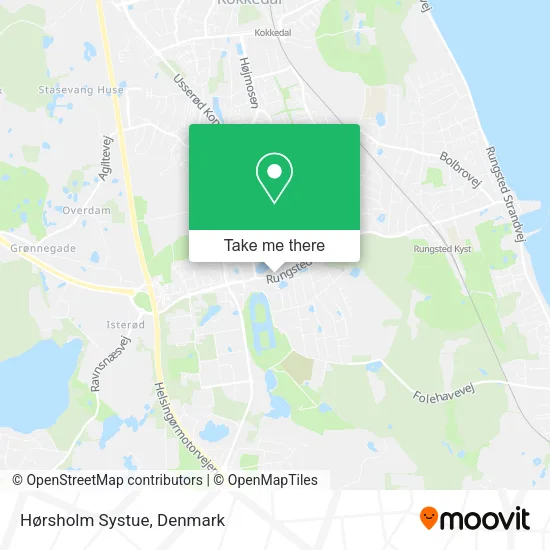 Hørsholm Systue map