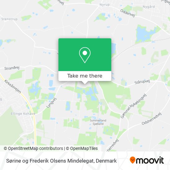 Sørine og Frederik Olsens Mindelegat map