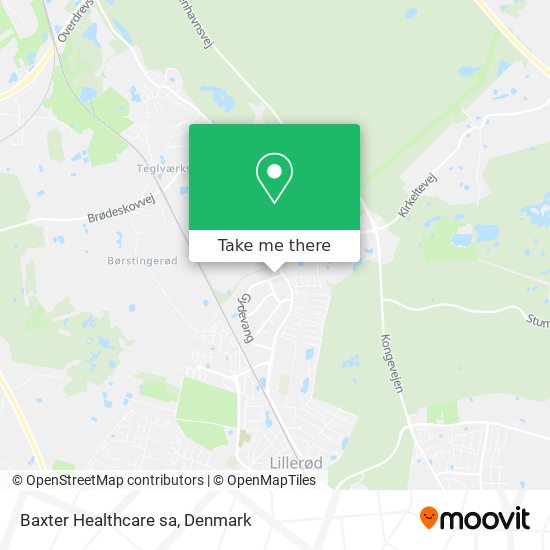 Baxter Healthcare sa map