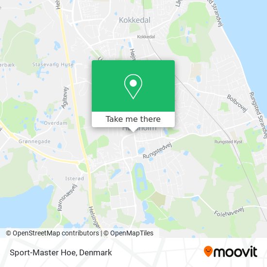 Sport-Master Hoe map