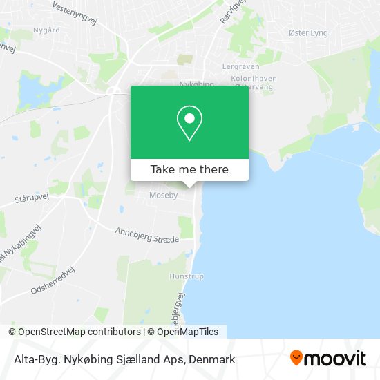 Alta-Byg. Nykøbing Sjælland Aps map