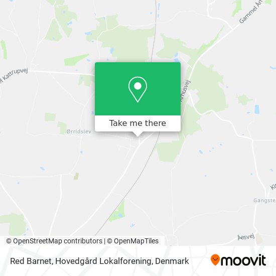 Red Barnet, Hovedgård Lokalforening map