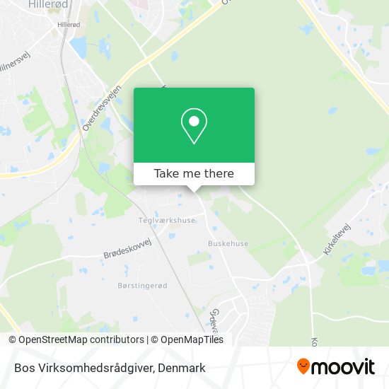 Bos Virksomhedsrådgiver map