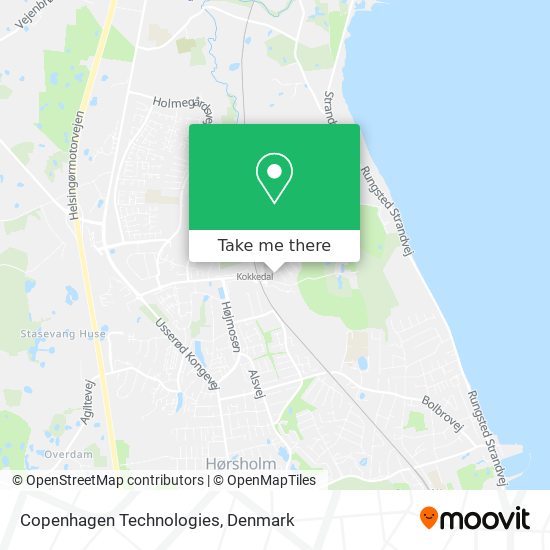 Copenhagen Technologies map