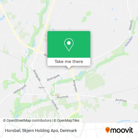 Horsbøl, Skjern Holding Aps map