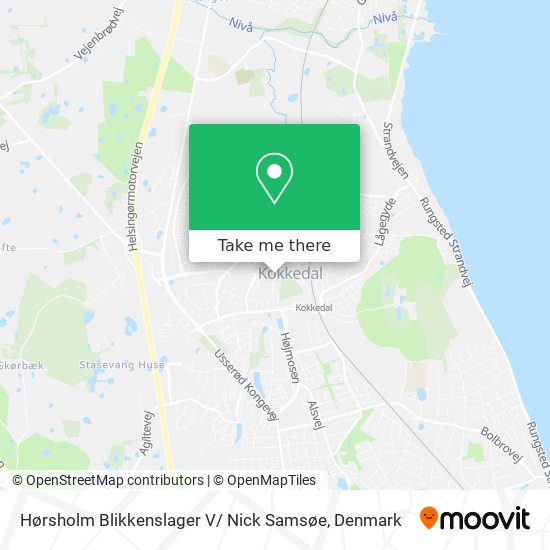 Hørsholm Blikkenslager V/ Nick Samsøe map