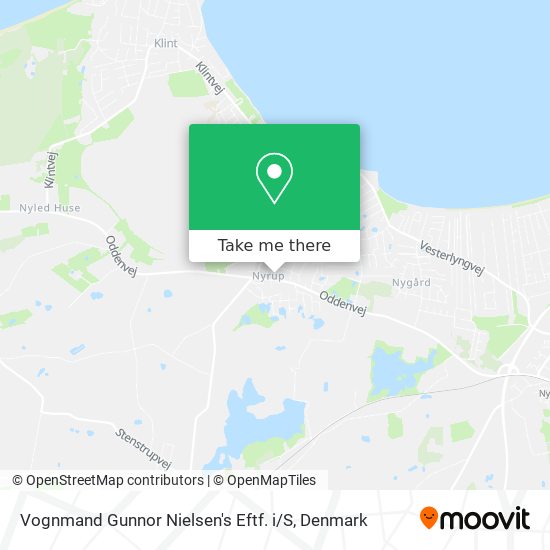 Vognmand Gunnor Nielsen's Eftf. i / S map